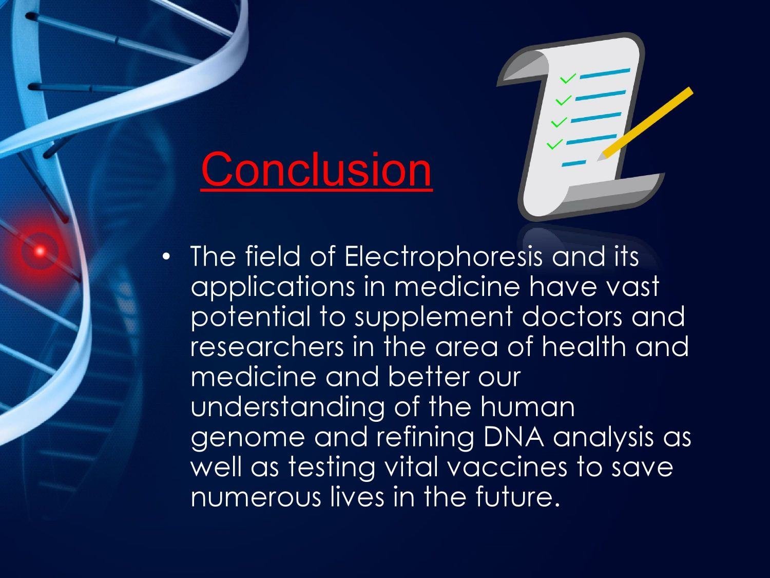 Electrophoresis Applications in Medicine 10