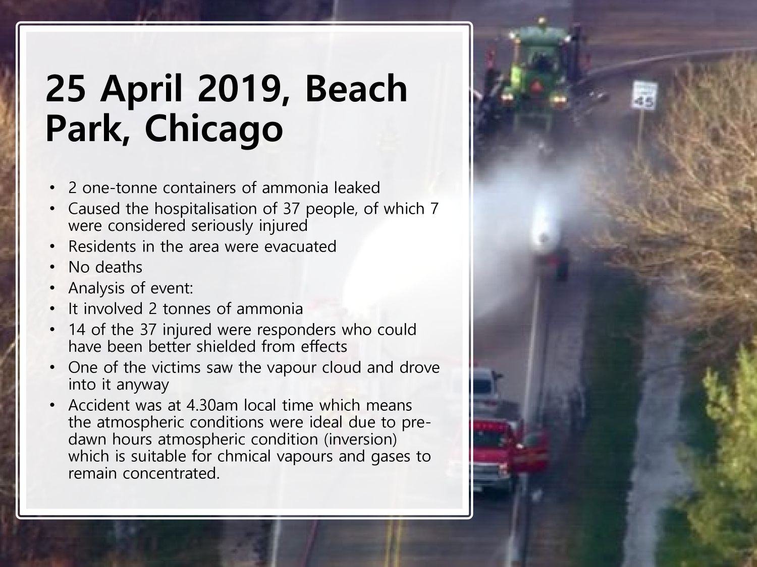 Toxic Industrial Substances with Suffocative Effect - 17